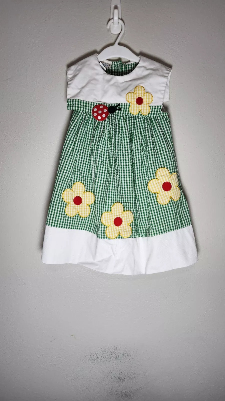 Kids Girl's Dress Spring Summer Sunflowers Size 6